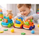  Set građevinskih vozila sa životinjama za malu djecu, šareni, 3 komada. | shoptok.hr