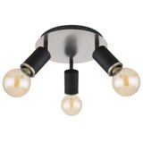Globo 54032-3B - Spot svetiljka JOSEBA 3xE27/60W/230V, crno drvo | Eponuda.com