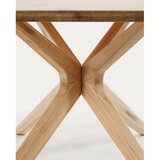 Kave Home Jedilna miza z mizno ploščo v hrastovem dekorju 100x200 cm Armande – | Shoptok.si