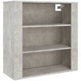Maison Chic Stenska omarica - Zidna omarica betonsko siva 80x33x80 cm inženirski les iu420, (22063269) Cene