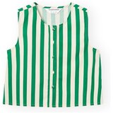 Compania Fantastica Topi & Bluze COMPAÑIA FANTÁSTICA Top 41031 - Stripes 10 Zelena | Shoptok.si