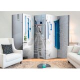 Artgeist PARAVAN 225/172/3 cm bela, svetlo modra | Shoptok.si
