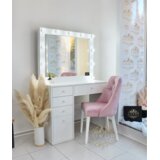 Luxor Furniture Sto za šminkanje Lux 14N, Beli Cene
