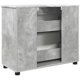 Kupaonski ormar s ladicama Betonski sivi 76,5 x 35 x 64 cm | shoptok.hr