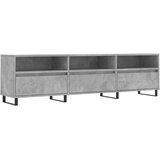TV ormarić boja betona 150x30x44,5 cm od konstruiranog drva | Eponuda.com