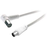 SpeaKa Professional Antenski priključni kabel [1x antenski vtikač 75 - 1x antenski vtičnica 75 ] 10.00 m 75 dB bel (20431467) | Shoptok.si