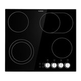 Klarstein EasyCook, steklokeramična kuhalna plošča 6100 W, z vrtljivim regulatorjem, črna Cene
