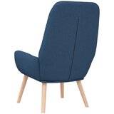  Opuštajuća fotelja od plave tkanine | Shoptok.si