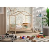 Vipack Dječji krevet od masivnog bora 70x140 cm u prirodnoj boji DALLAS – | shoptok.hr