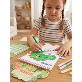Sinsay Bojanka s markerima i naljepnicama s motivom dinosaura 7 pack | shoptok.hr