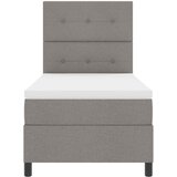  s opruga kutije Sivo-smeđa 90 x 190 cm tkanina | shoptok.hr
