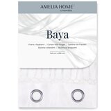  Curtain BAYA color white eyelets veil 140x250 ameliahome | shoptok.hr