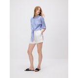 Reserved Lanene kratke hlače - bijela | shoptok.hr