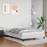  Okvir kreveta s uzglavljem bez madraca bijeli 120x200 cm | shoptok.hr