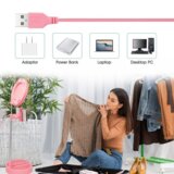 Selfie LED Ring light G3 16cm sa stalkom roze | Eponuda.com