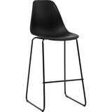 Furnova Barski stoli 6 kosov črna plastika, (21949355) | Shoptok.si