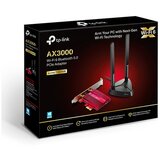 Tp-link AX3000 Wi-Fi 6 Bluetooth 5.0 PCIexpresa adapter2402Mbps/574Mbps 2 antene high gain | ePonuda.com