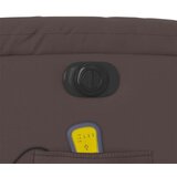 vidaXL Električni masažni naslanjač rjavo umetno usnje | Shoptok.si