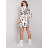 RUE PARIS Dress-RO-SK-E01.49P-white-green | Shoptok.si
