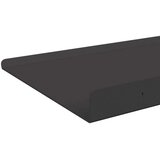  Ležeča polica 4 pcs Črna 80 x 18 x 2,5 cm Jeklo, (5000201069) | Shoptok.si