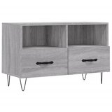 Maison Chic TV omarica - TV enota - Televizijska omarica siva sonoma 80x36x50 cm inženirski les, (21701091) Cene