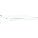 Nadstrešnica Bijela 400 × 300 cm Poliester i metal | shoptok.hr