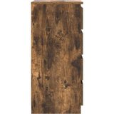  Komoda s ladicama dimljeni hrast 37,5x35x99cm konstruirano drvo | shoptok.hr