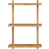 House Nordic Polica s više razina od punog hrasta u prirodnoj boji 20 cm Townsville – | shoptok.hr