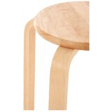 Premier Housewares Stolac od masivnog kaučuka u prirodnoj boji Heva – | shoptok.hr