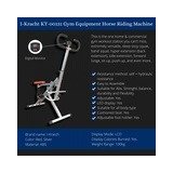  I-Kracht KT-00131 Total Fitness Crunch sprava za vježbanje s digitalnim zaslonom – srebrna | shoptok.hr