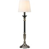 Markslöjd Črna/siva namizna svetilka s tekstilnim senčnikom (višina 73 cm) Gent – | Shoptok.si