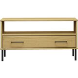  Stolić za kavu s metalnim nogama smeđi 85x50x45 cm drveni OSLO | Eponuda.ba