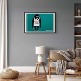  Plakat - Evil Monkey 60x40 Crni okvir s margom | shoptok.hr