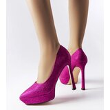 Gemre Pink Glitter Proulx Stilettos | ePonuda.com
