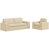 SOFA 2 pcs Krema Metal | shoptok.hr