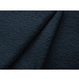 Micadoni Temno modra okrasna blazina za sedežno garnituro iz tkanine bouclé Poppy – | Shoptok.si