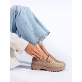 SHELOVET Classic suede light beige women's shoes | shoptok.hr