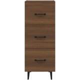  Komoda boja smeđeg hrasta 34,5 x 34 x 90 cm konstruirano drvo | shoptok.hr
