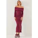 Bianco Lucci Women's Madonna Collar Long Dress 374 | shoptok.hr