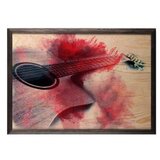 WALLXPERT dekorativna uramljena drvena slika guitar | ePonuda.com