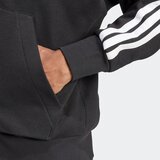 Adidas Sportski gornji dio trenirke crna / bijela | shoptok.hr