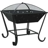 vidaXL Kurišče z grebljico 50 cm XXL jeklo | Shoptok.si