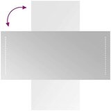 vidaXL led kopalniško ogledalo 40x90 cm | Shoptok.si