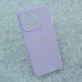 Nanobit Maska za Honor X6c Golden Heartbeat ljubičasta Cene