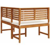 Vrtna stolica Smeđa 140 x 100 x 91cm Čvrsto drvo akacije | shoptok.hr