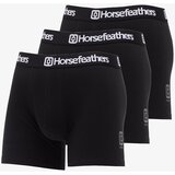 Horsefeathers Dynasty 3Pack Boxer Shorts Black | Shoptok.si