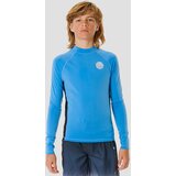 Rip Curl Icons Uv Brushed Kids Longsleeve Rash Guard blue gum Cene