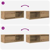 vidaXL TV ormarići 2 kom boja artisian hrast 80x31x25,5 cm drveni | shoptok.hr