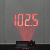  Digitalna osebna tehtnica do 180kg LCD s projektorjem črna Slike