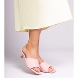 Gemre Pink low-heeled mules Launay | shoptok.hr